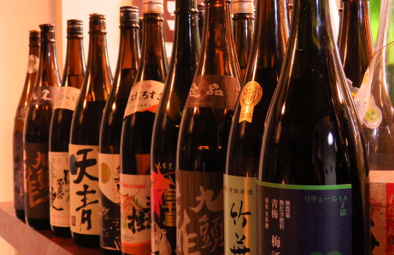 名古屋　栄　しぼり出る順番で名前が違う　日本酒専門店ゆとり